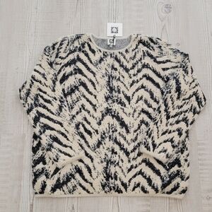 Zebra Print Sweater